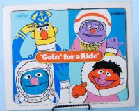 Sesame Street GOIN FOR A RIDE Wooden 9pc Puzzle